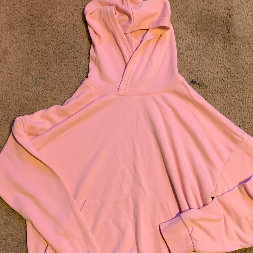 Pink hoodie